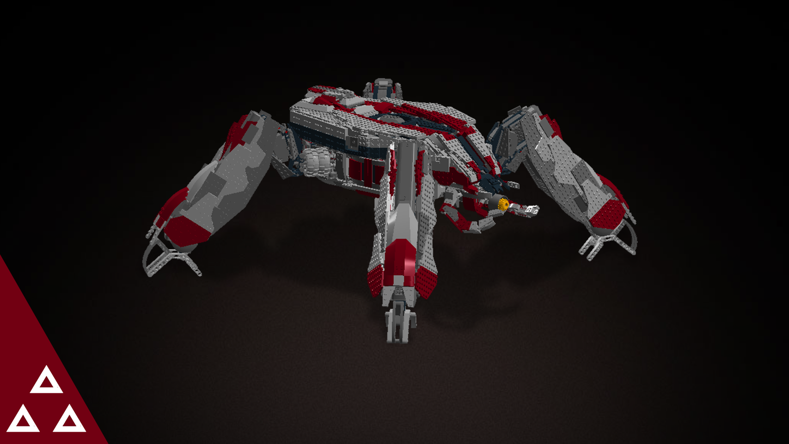 Lego Exile Scarab (Halo wars 2) - My, Halo, Lego, Halo Wars 2, Megabloks, Mega Blocks, LEGO digital designer, Constructor, Games, Longpost