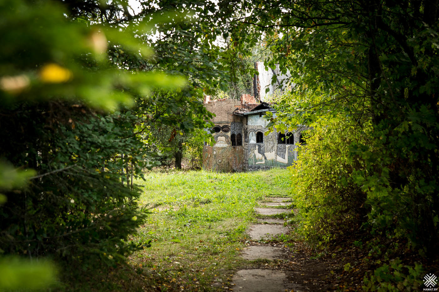 Abandoned cottage of the inventor. - My, Abandoned, Abandoned house, Unusual, Republic of Belarus, Longpost