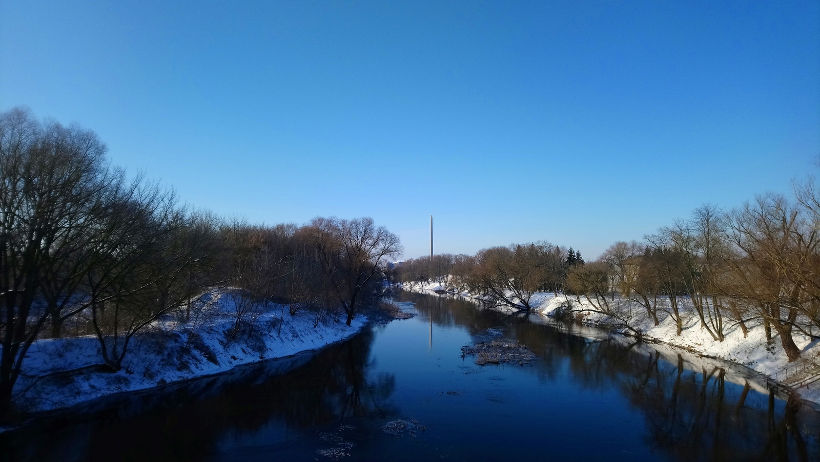 Brest, fortress, winter, led - My, A bike, Bike ride, Brest, Brest Fortress, Winter, Mobile photography, Longpost