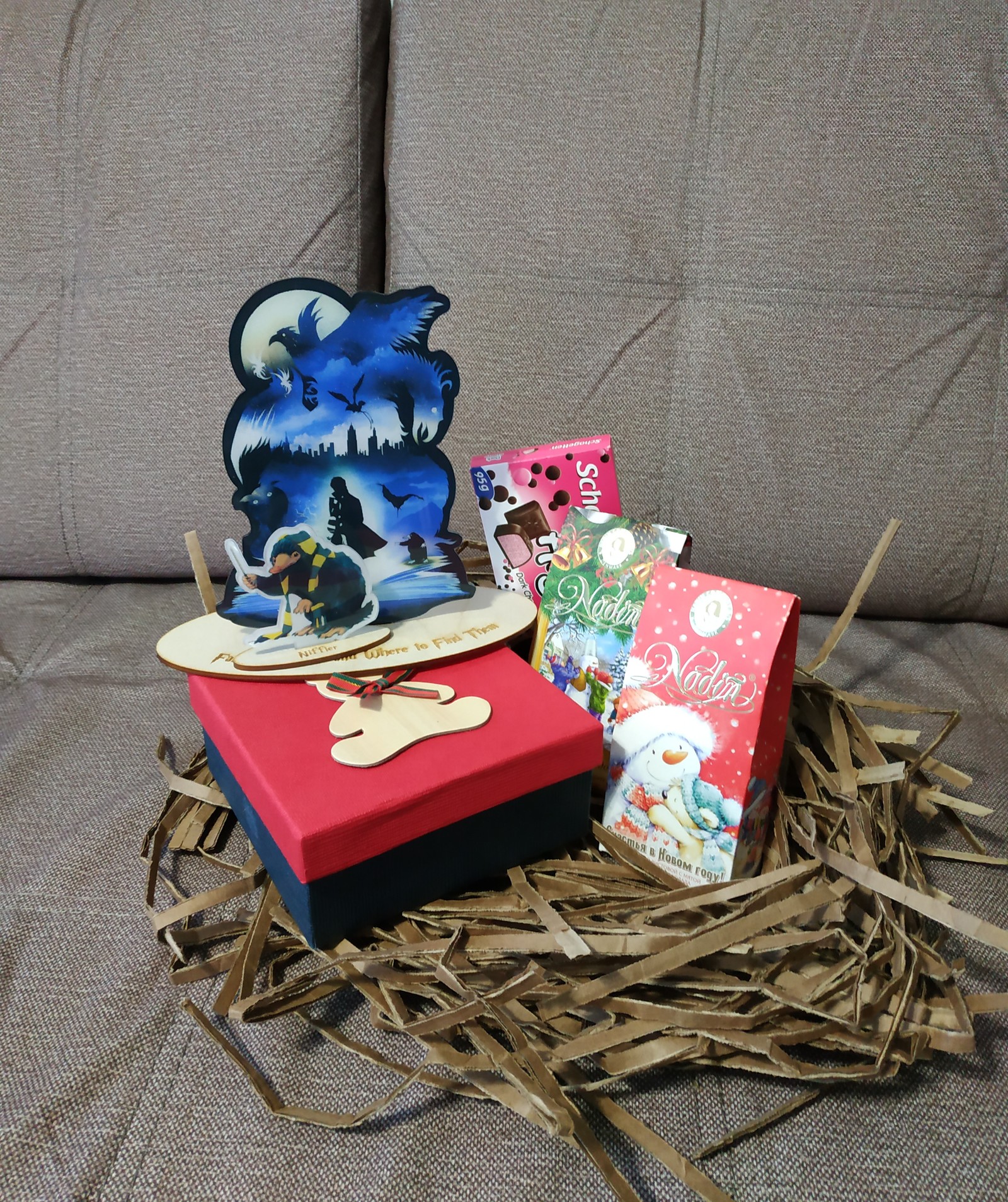 New Year's gift exchange from Saratov to Korolev - My, Gift exchange, New Year's gift exchange, Saratov, Longpost, Secret Santa, Gift exchange report