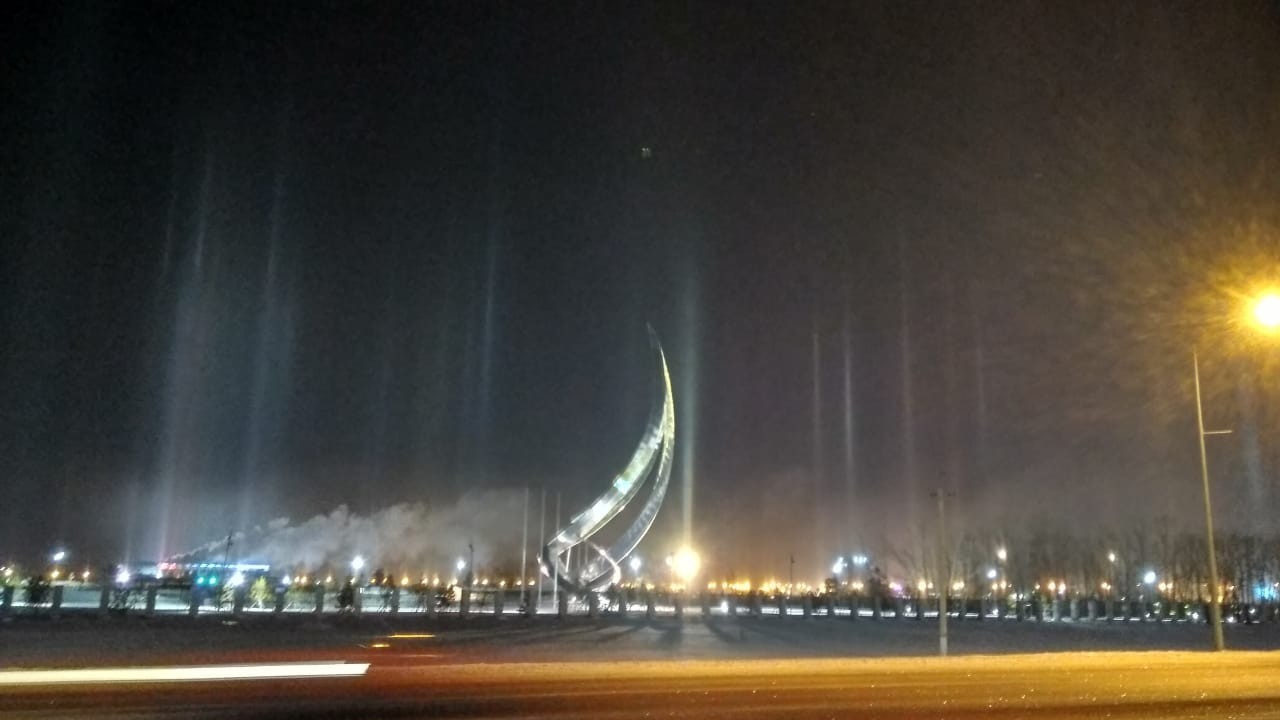 incomprehensible radiance - Astana, Shine, No rating, Light poles