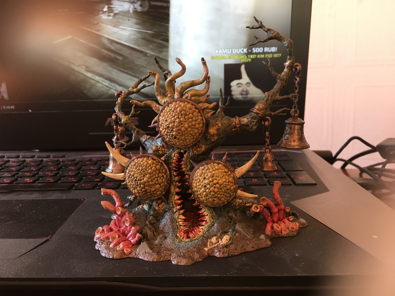 Strange tree from the world of warhammer - My, Warhammer 40k, Warhammer, Painting miniatures, Nurgle, Longpost