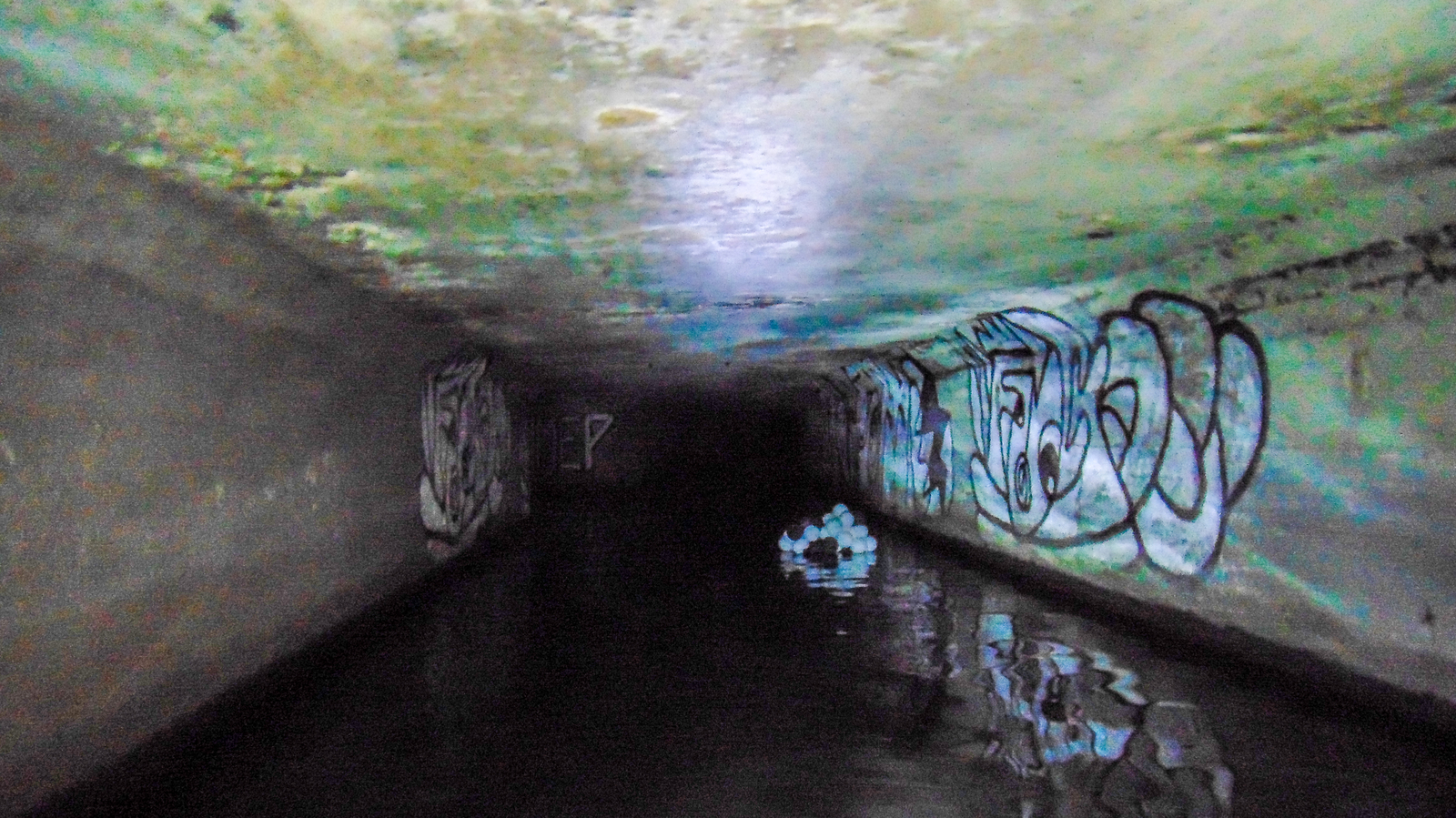 Underground Moscow. Chechera River - My, Dungeon, River, , , Video, Longpost