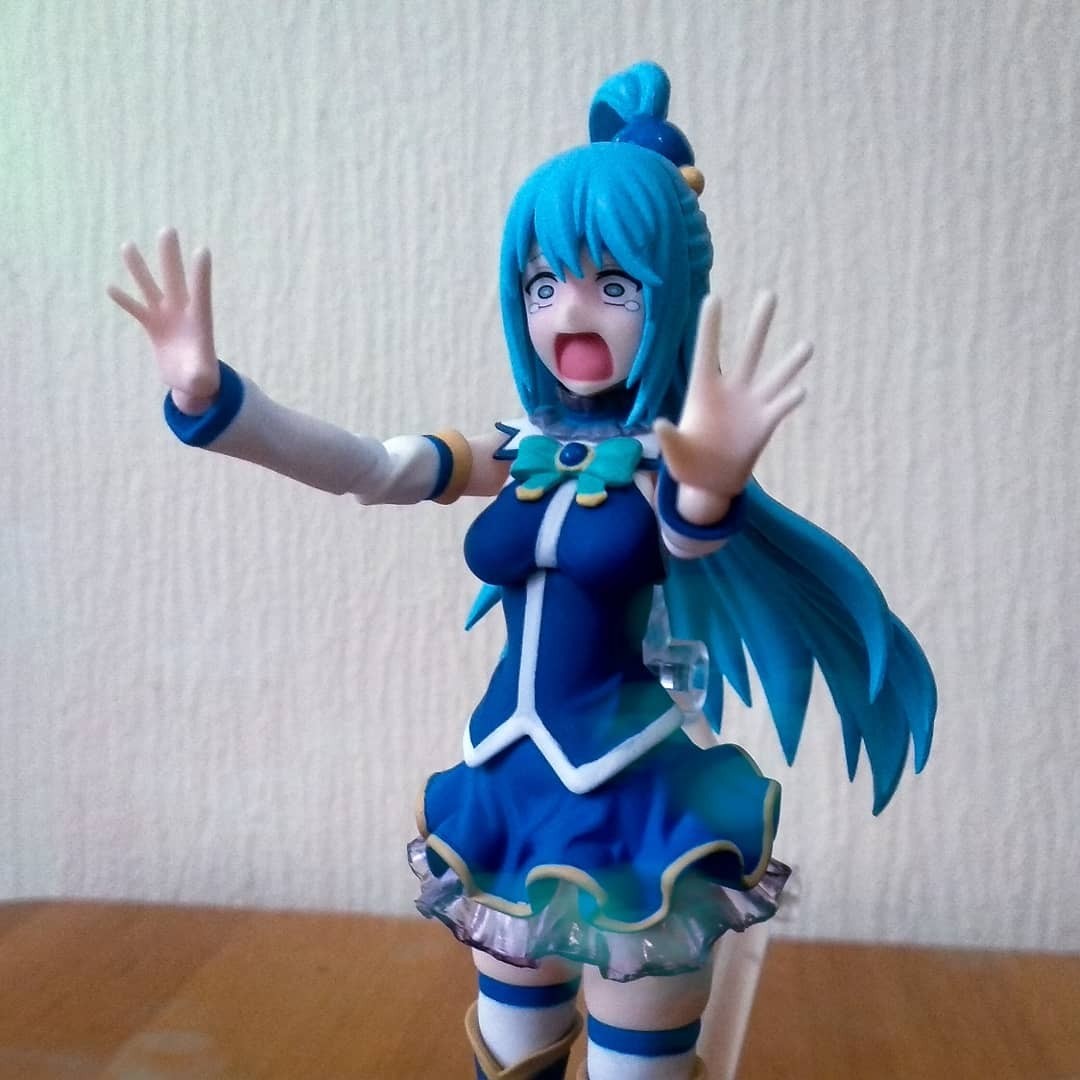 Figma Aqua - My, Figma, , Action Figures, Aqua, Anime, Figma, Figurine, Longpost, Figurines