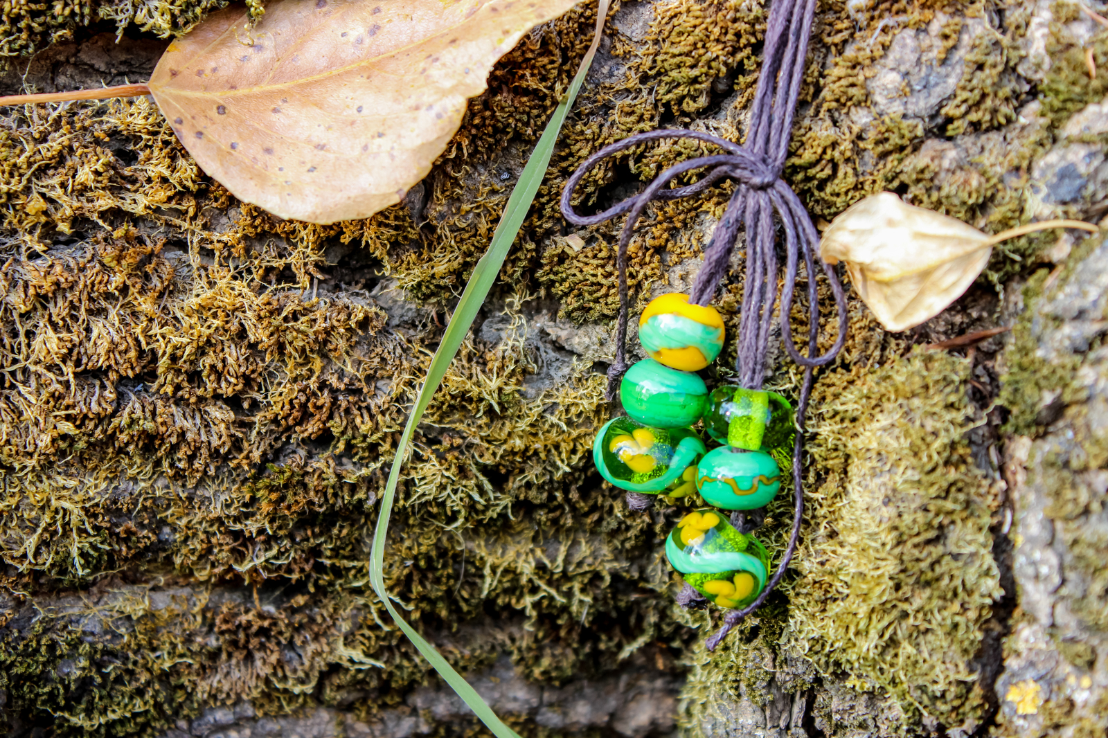 My glass work - My, Depression, Glass, And my favorite job, Beads, A bracelet, Handmade, , Nyasha, Longpost, Work