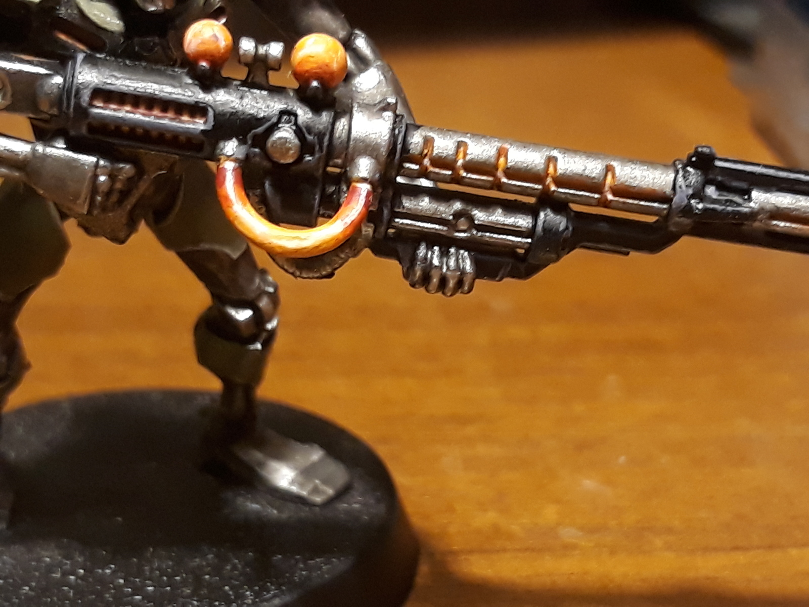 Mephrit deathmark - Моё, Wh miniatures, Necrons, Длиннопост