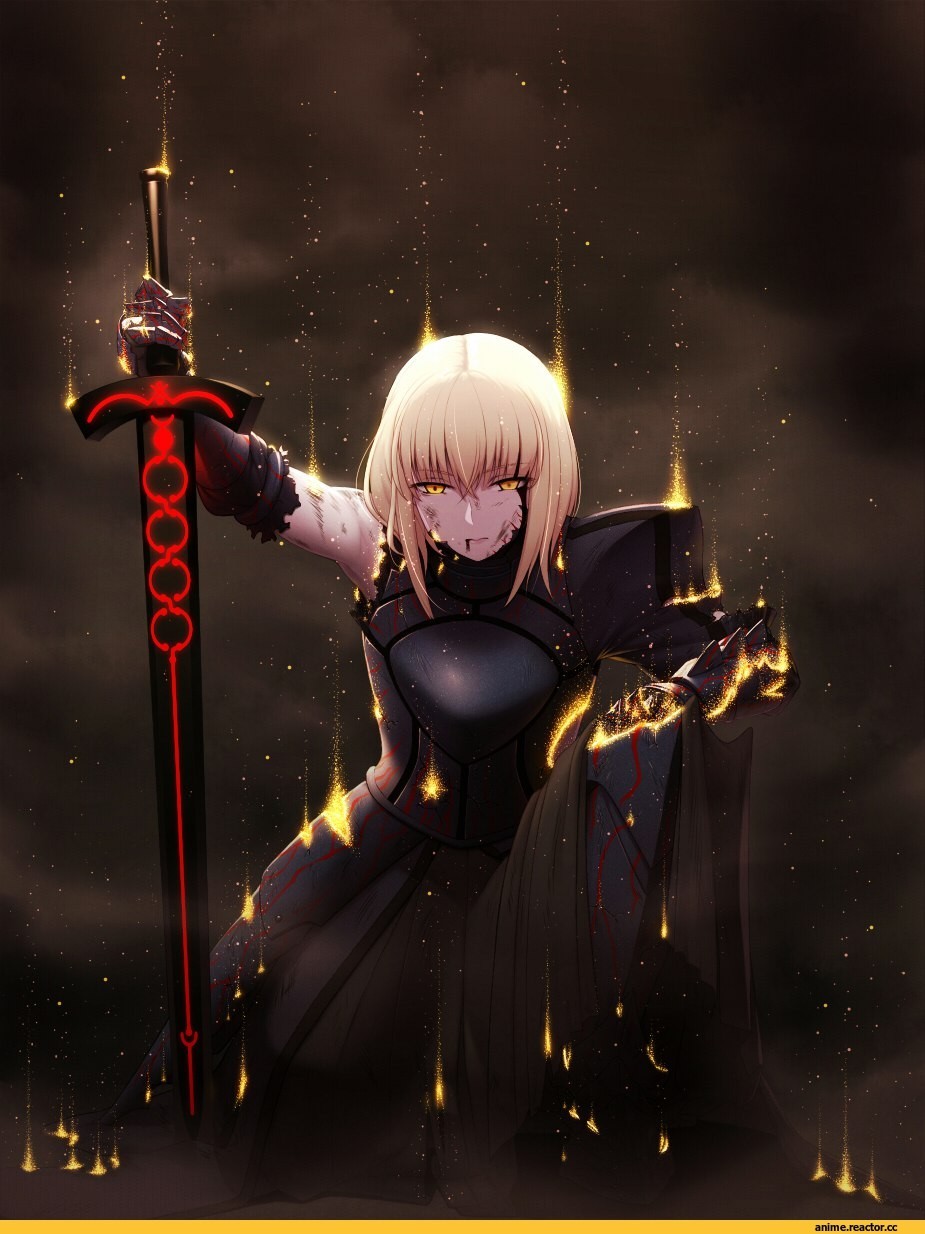 Fate's lover's stocks - Fate, Saber, Saber alter, Anime, Artoria pendragon, Longpost, Anime art