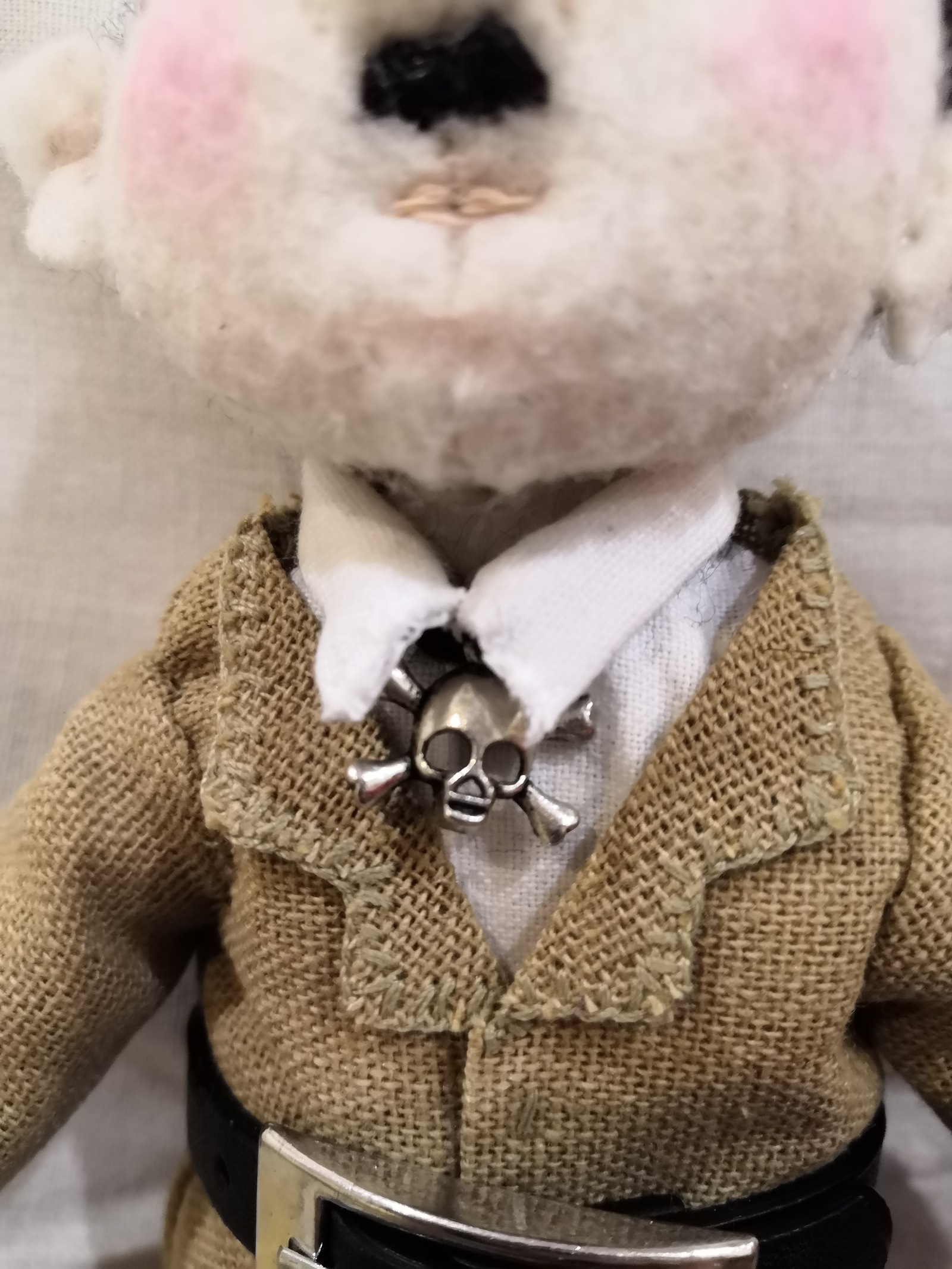 Adolf - playful (do it yourself) - NSFW, My, Humor, Handmade, Handmade, felt toys, Author's toy, Longpost