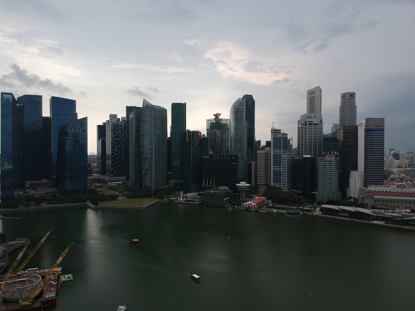 Singapore: Marina Bay Sands - My, Singapore, Drone, Quadcopter, Video, Longpost