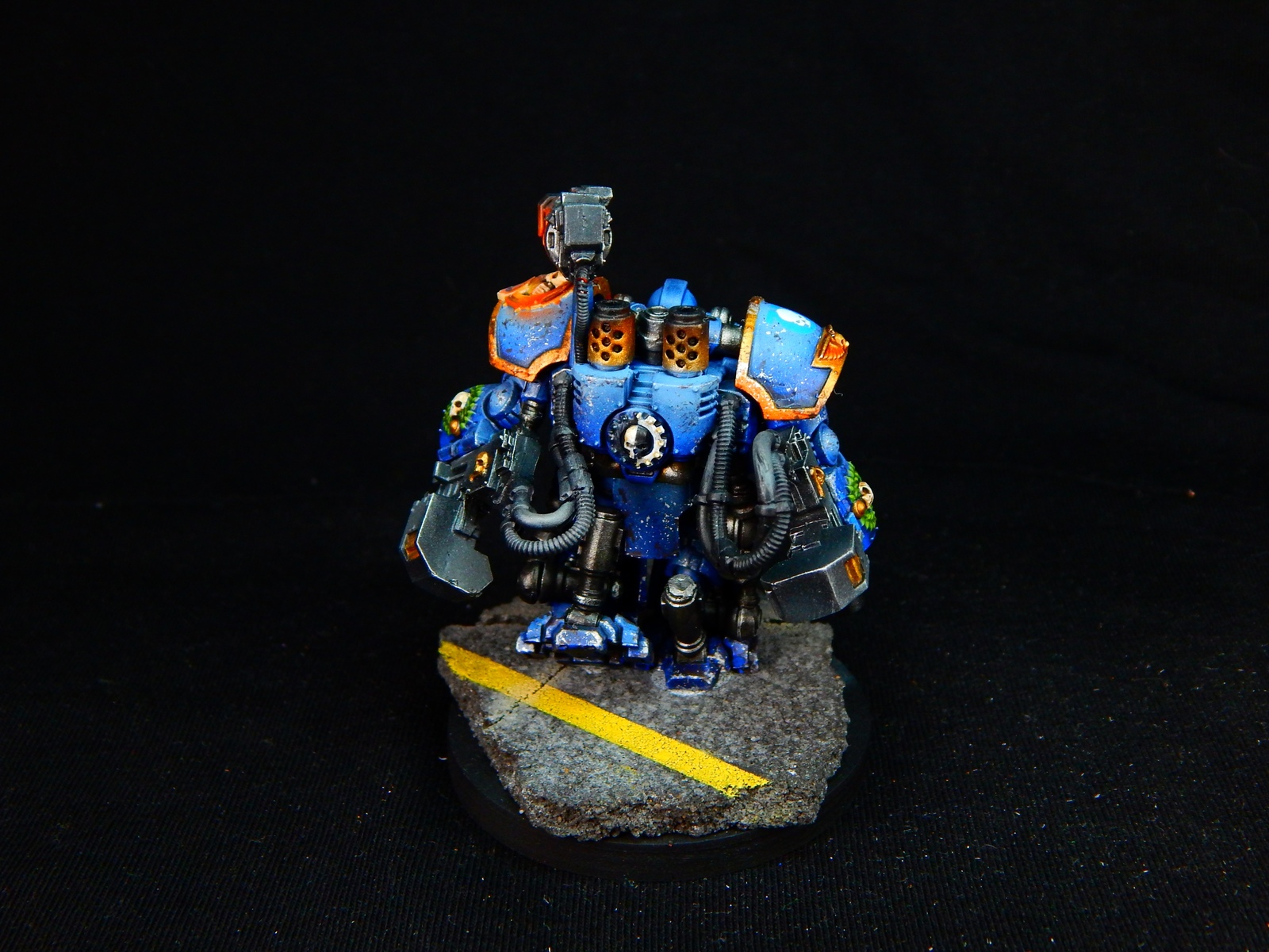 Space Marine Centurions - My, Warhammer 40k, Wh painting, Wh miniatures, Ultramarines, Miniature, Painting miniatures, Longpost