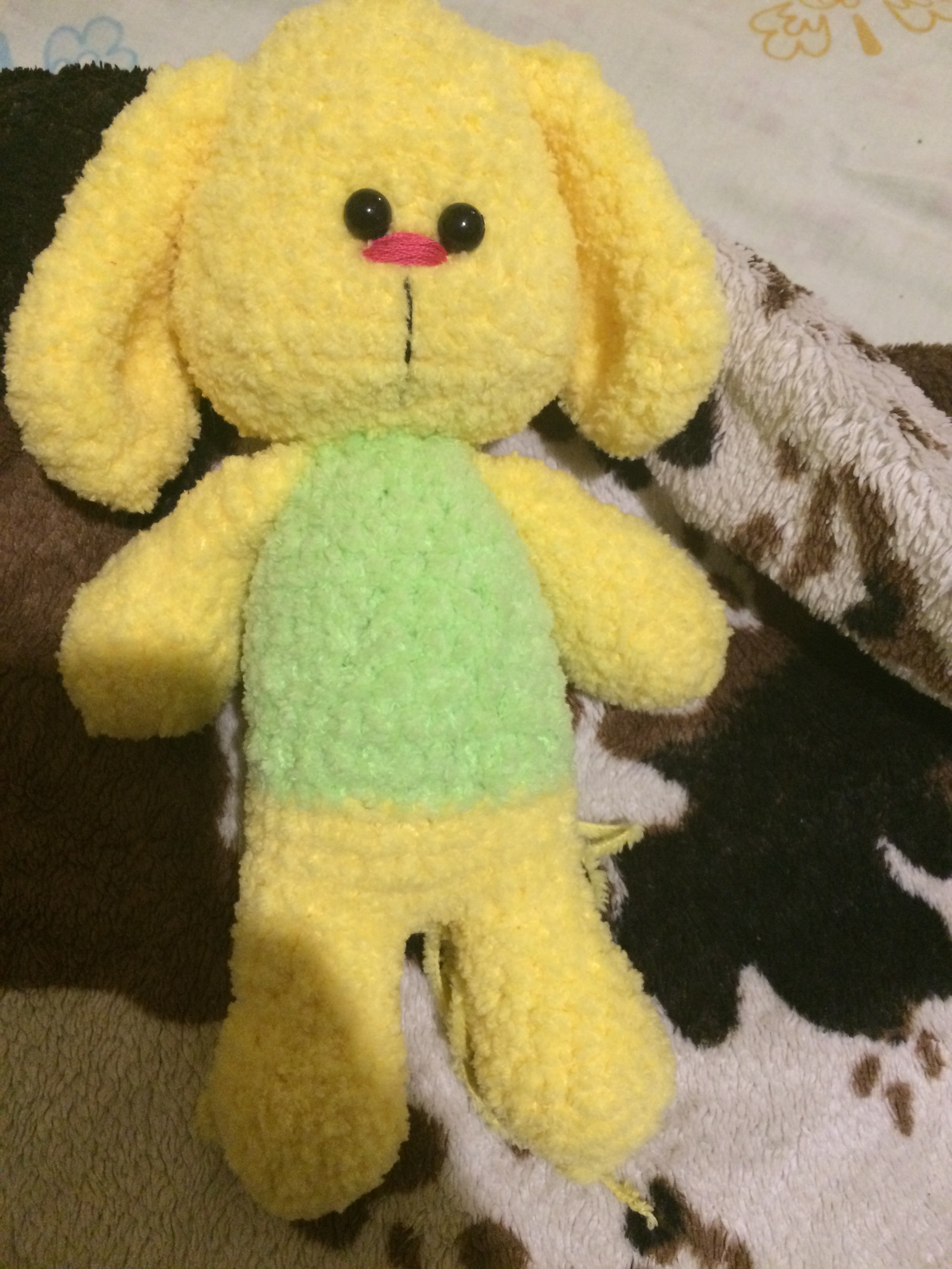 Bunny - My, Amigurumi, Rosianna rabbit, Longpost