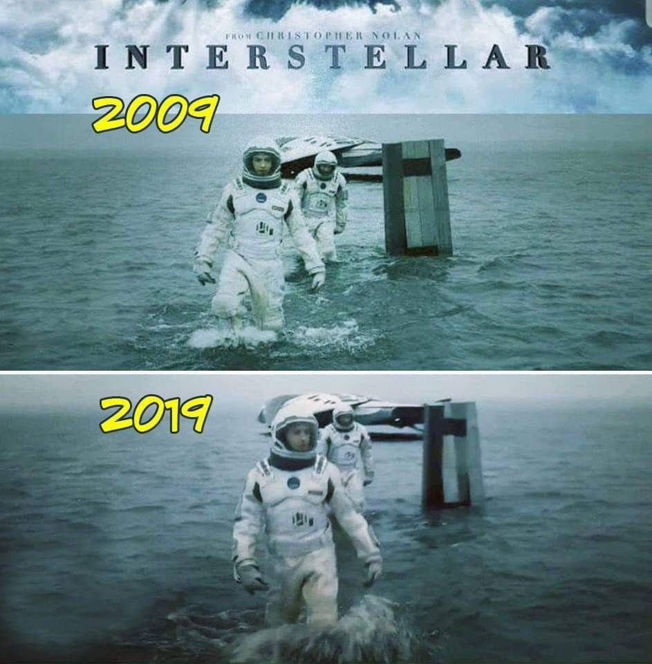 10 years challenge - Interstellar, 10yearschallenge, Memes, Reddit