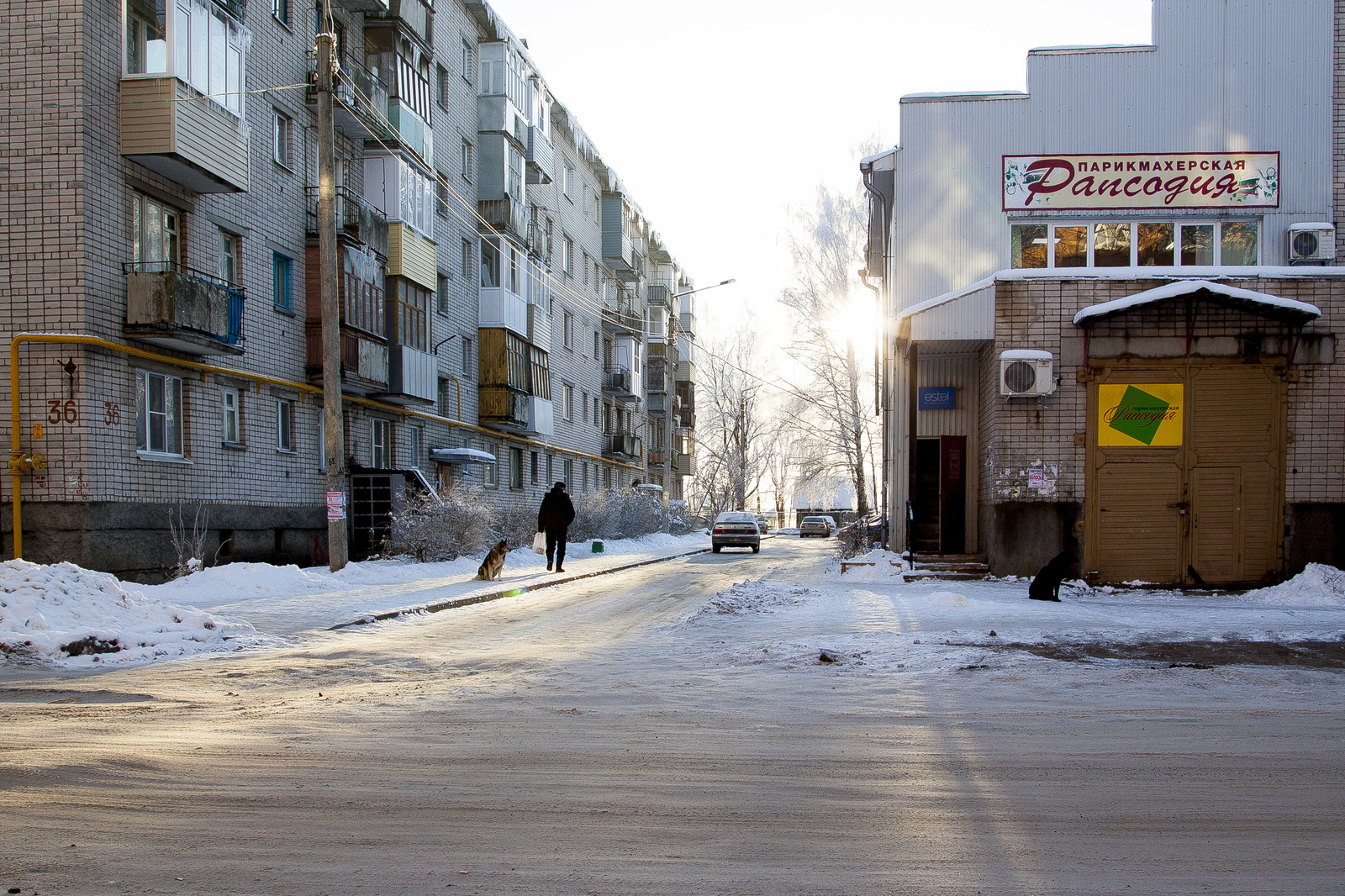 Frosty Vologda - My, The photo, Vologda, Winter, Canon, Longpost