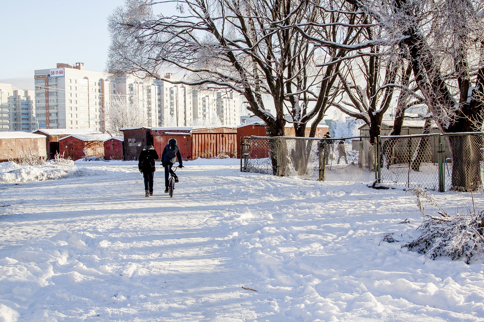 Frosty Vologda - My, The photo, Vologda, Winter, Canon, Longpost