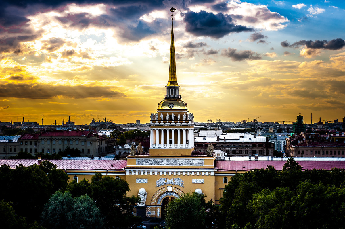 Petersburg places. - Admiralty, Saint Petersburg, Inside view, Longpost