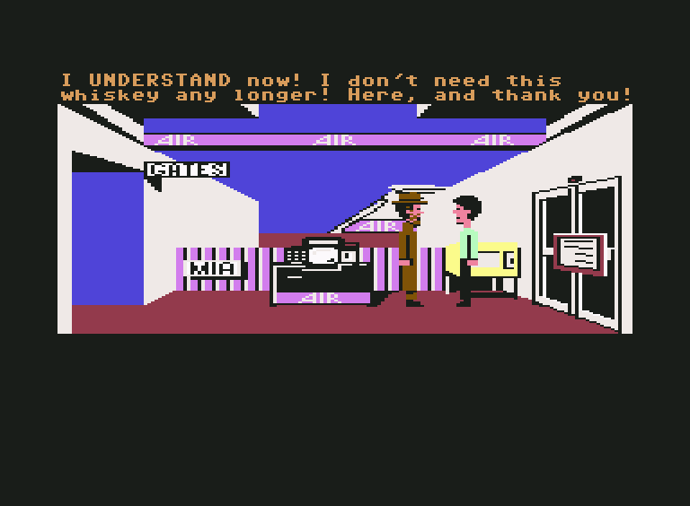 Zak McKracken and the Alien Mindbenders. Часть 2. - Моё, 1988, Прохождение, Lucasfilm Games, Commodore 64, Квест, Ретро-Игры, Компьютерные игры, Длиннопост