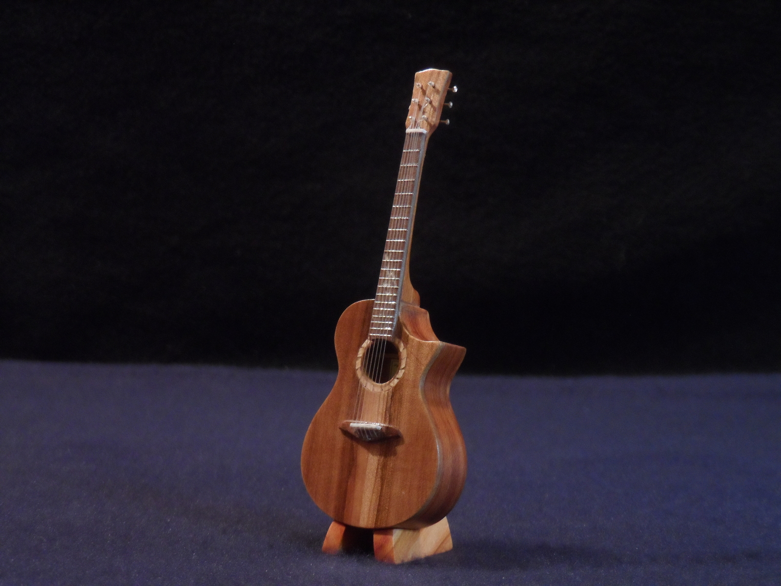 How a small idea turns into a favorite hobby. - My, Hobby, Musical instruments, Miniature, Video, Handmade, Longpost, Material: Natural Wood