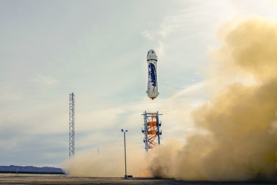 New Shepard makes its tenth flight - Space, Landing, New Shepard, Flight, Texas, NASA, Longpost