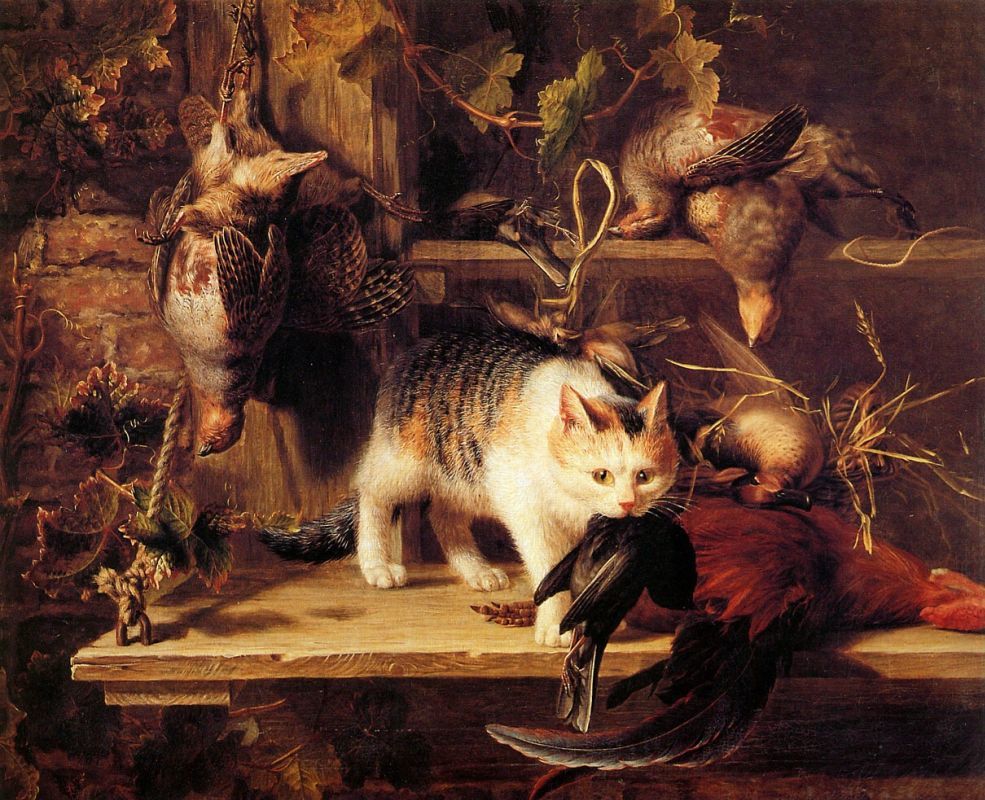 The charm of cats in the paintings of Henrietta Ronner-Kniep - Painting, cat, , Animalistics, Artist, Longpost