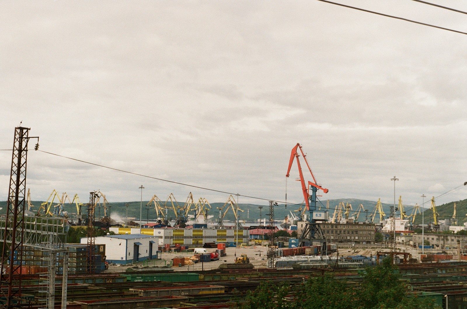 Harsh Murmansk in August 2018 - My, The photo, Beginning photographer, Zenit-Et, , Film, Murmansk, Longpost, Helios 44m