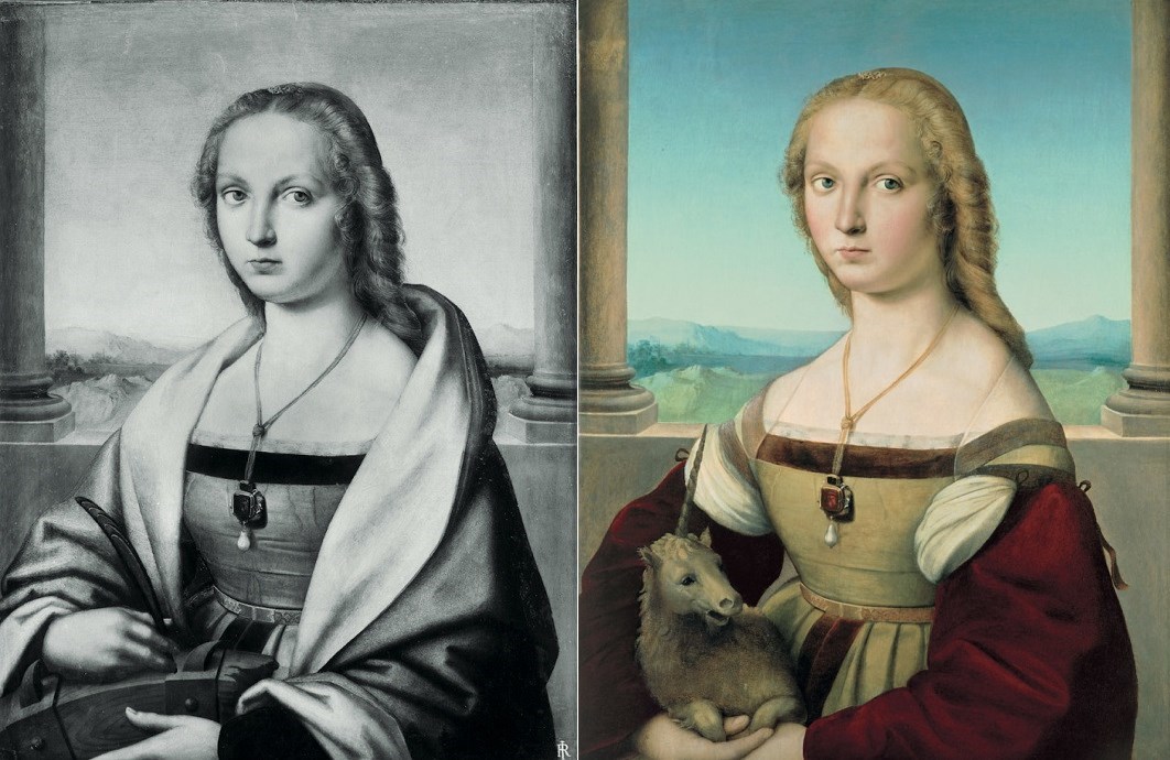 Рафаэль санти картина дама с единорогом