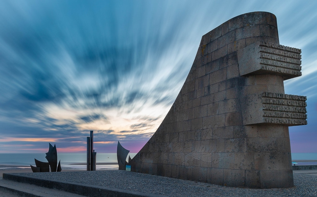 Мемориальный комплекс на месте высадки союзников.  Нормандия (Memorial d'Omaha beach. Normandie) - Моё, Нормандия, Высадка в нормандии, Мемориал, Франция, Omaha beach, Длиннопост