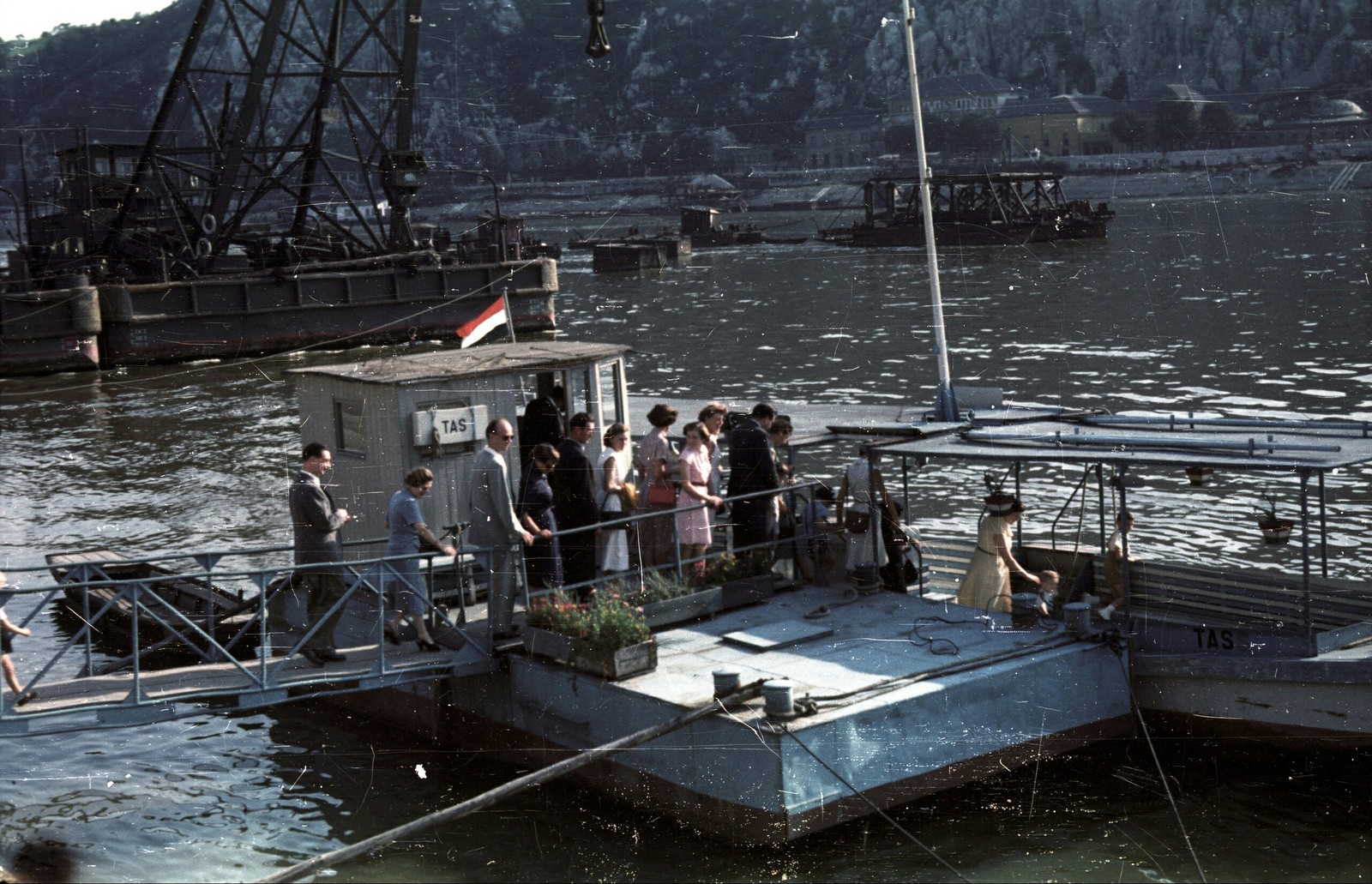 Hungarian capital and environs in 1959 - Historical photo, Budapest, Hungary, Longpost