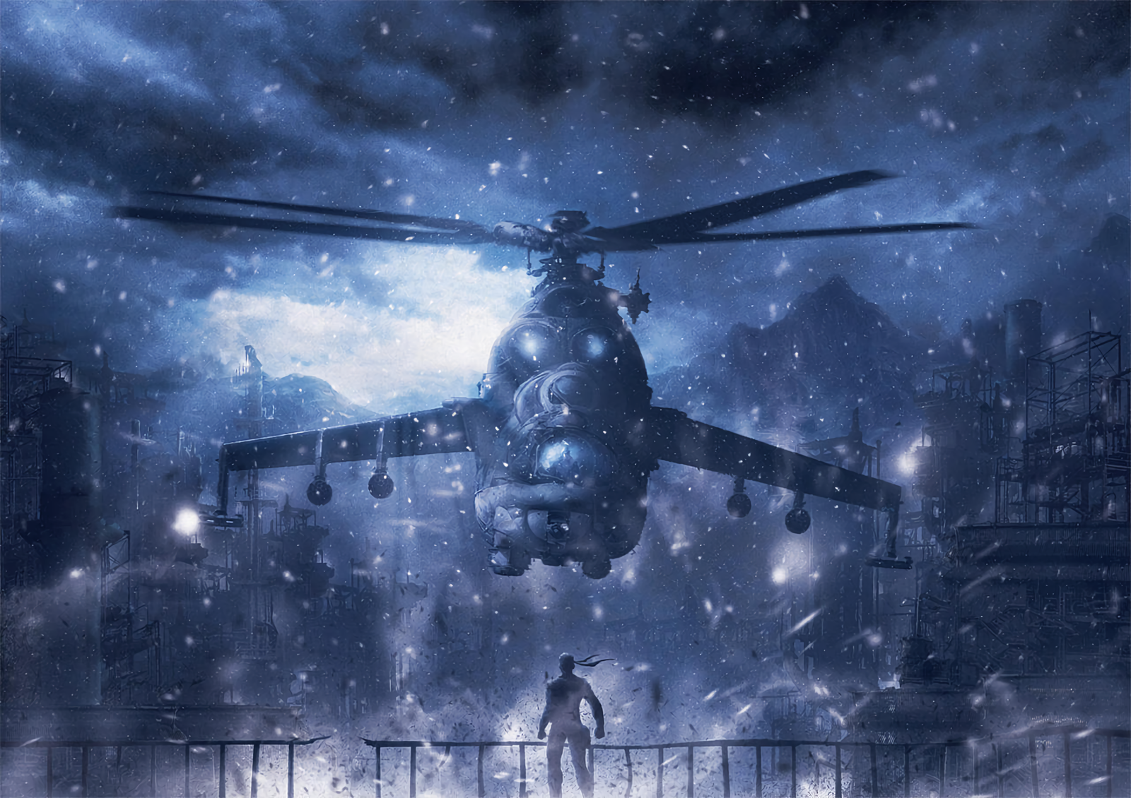 I'm Your Shadow - Metal gear solid, Games, Art, Solid snake, Liquid snake, Helicopter, Orioto