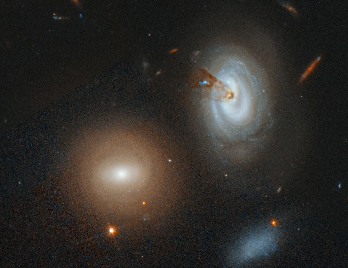 dying galaxy - Space, Galaxy, Longpost, Hubble telescope