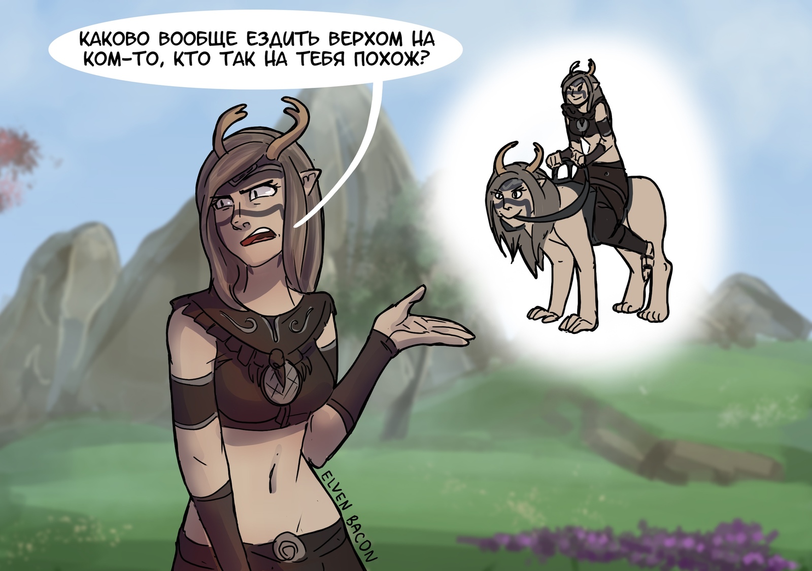 Комиксы the Elder Scrolls online каджит