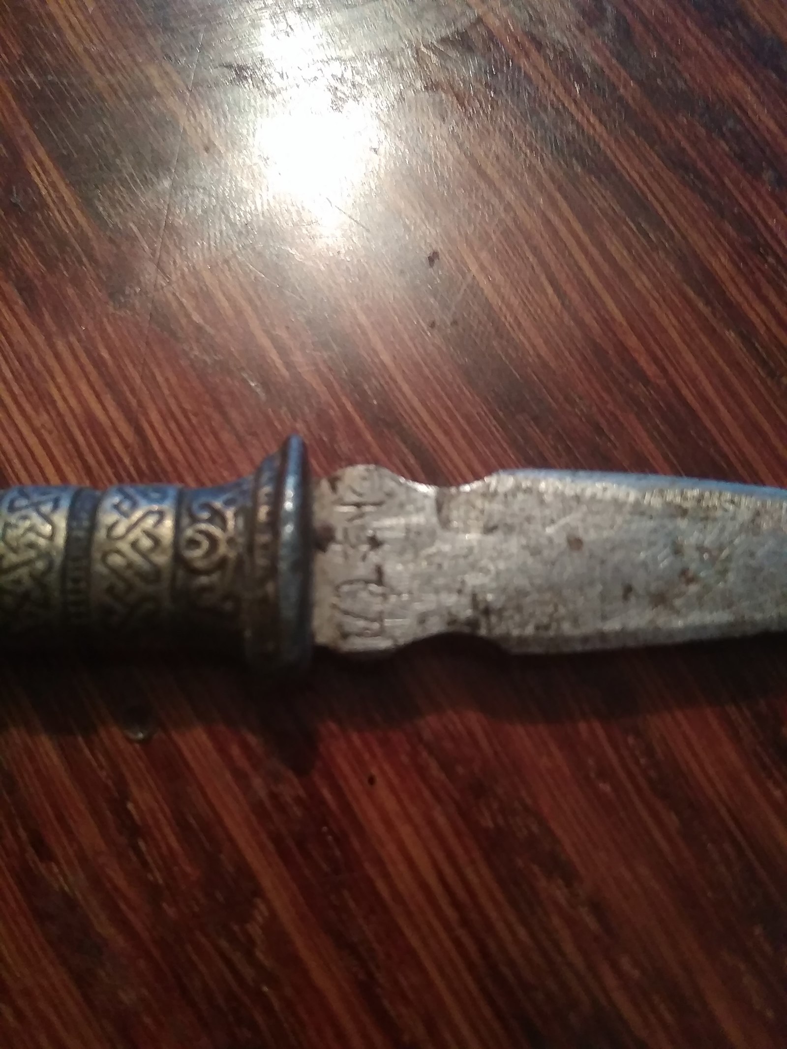 Found, who will tell you what kind of knife? - My, Knife, Hieroglyphs, Oddities, , Longpost