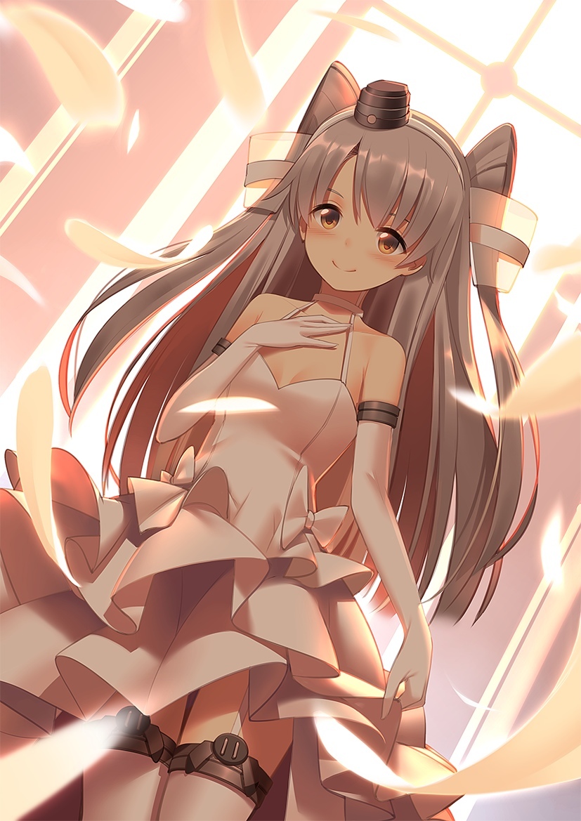 Kanmusu - Anime, Kantai collection, Minegumo, Haruna, Akashi, Johnston, Anime art, Sendai, Longpost