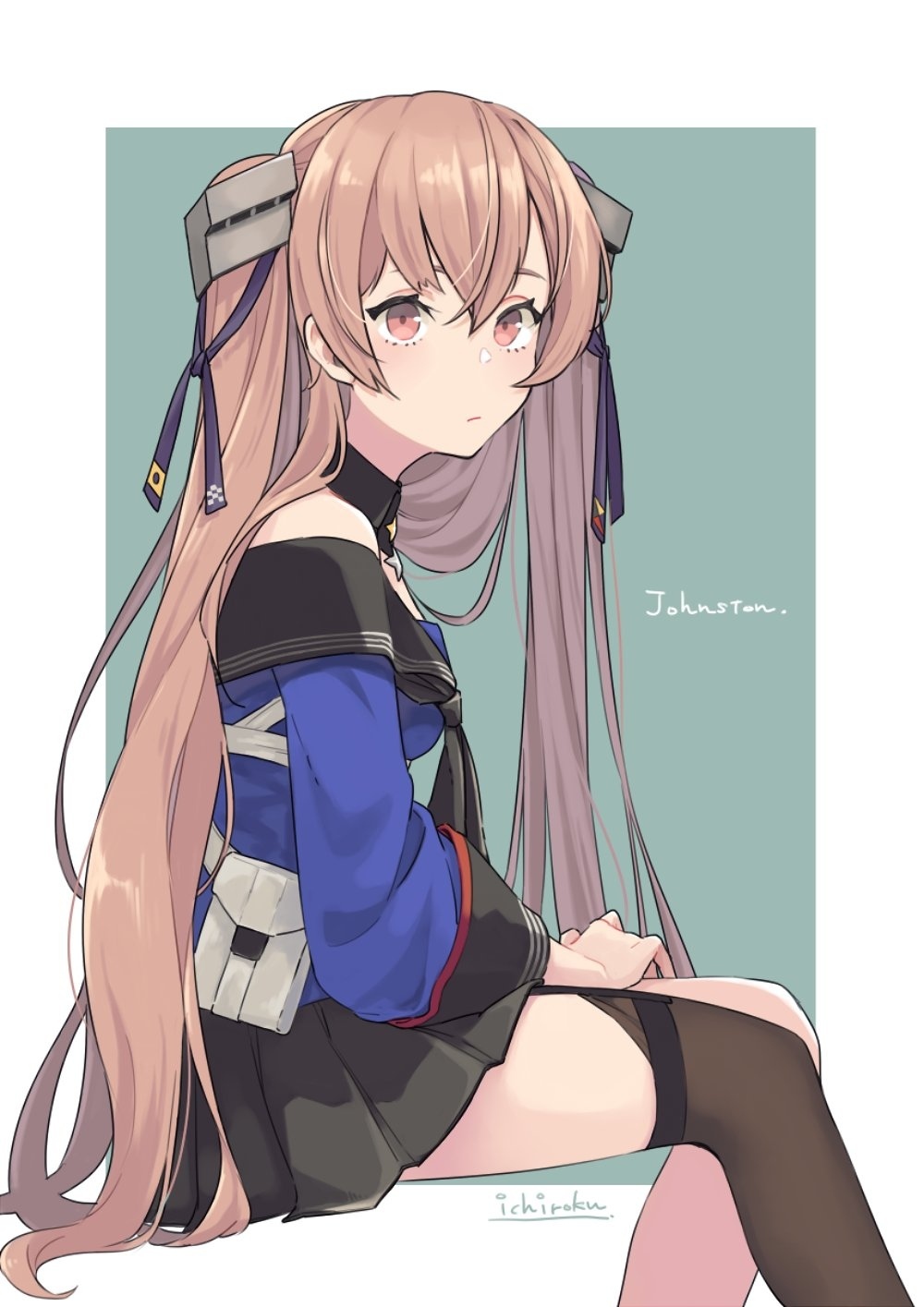 Kanmusu - Аниме, Kantai Collection, Minegumo, Haruna, Akashi, Johnston, Anime Art, Sendai, Длиннопост