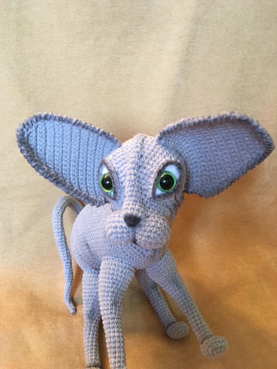 sphinx amigurumi) - My, Sphinx, cat, Amigurumi, Knitted toys, With your own hands, Needlework without process, Handmade, Handmade, Longpost