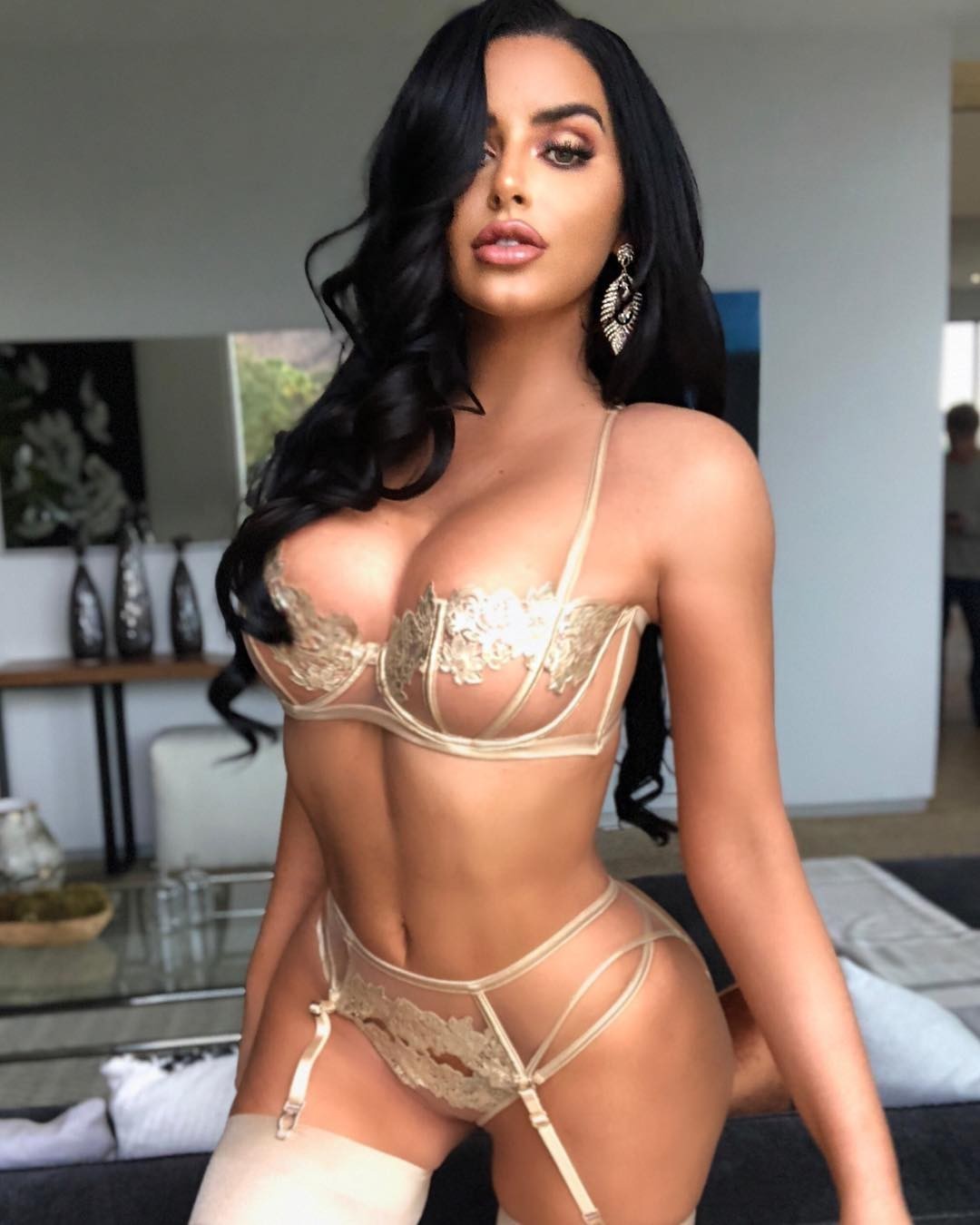 Abigail Ratchford is a popular American model and actress. Abigail is one of the highest paid swimwear and lingerie models. - NSFW, The photo, Boobs, Models, Girls, Beautiful girl, Selfie, Fitonyashka, Longpost