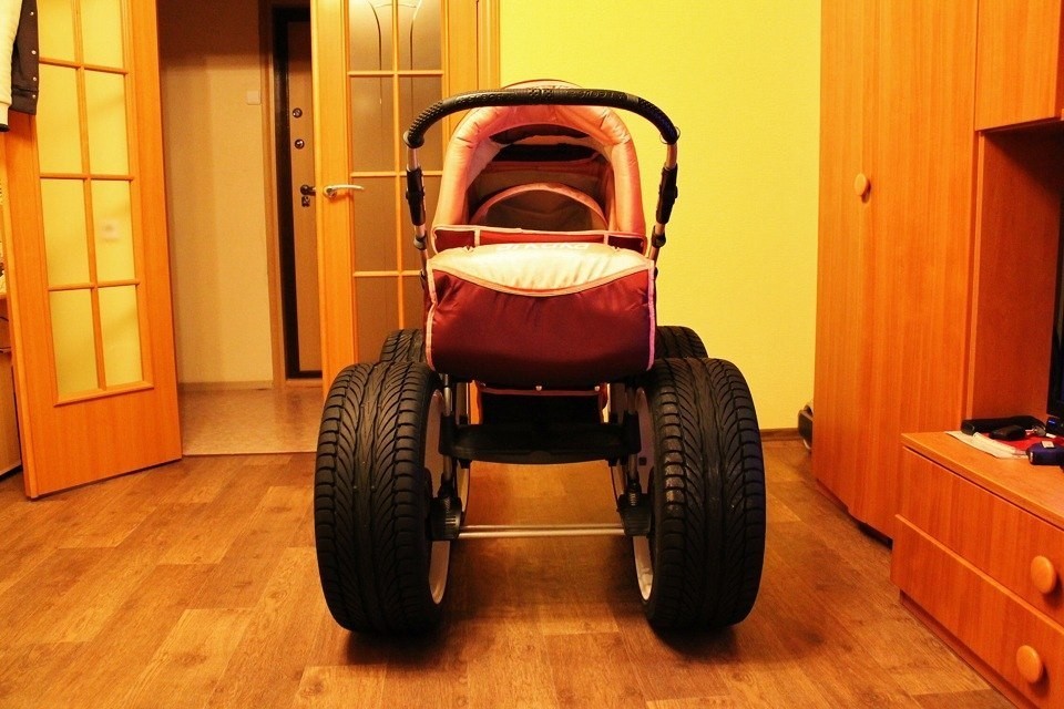 Wheels on a stroller - Wheels, Stroller