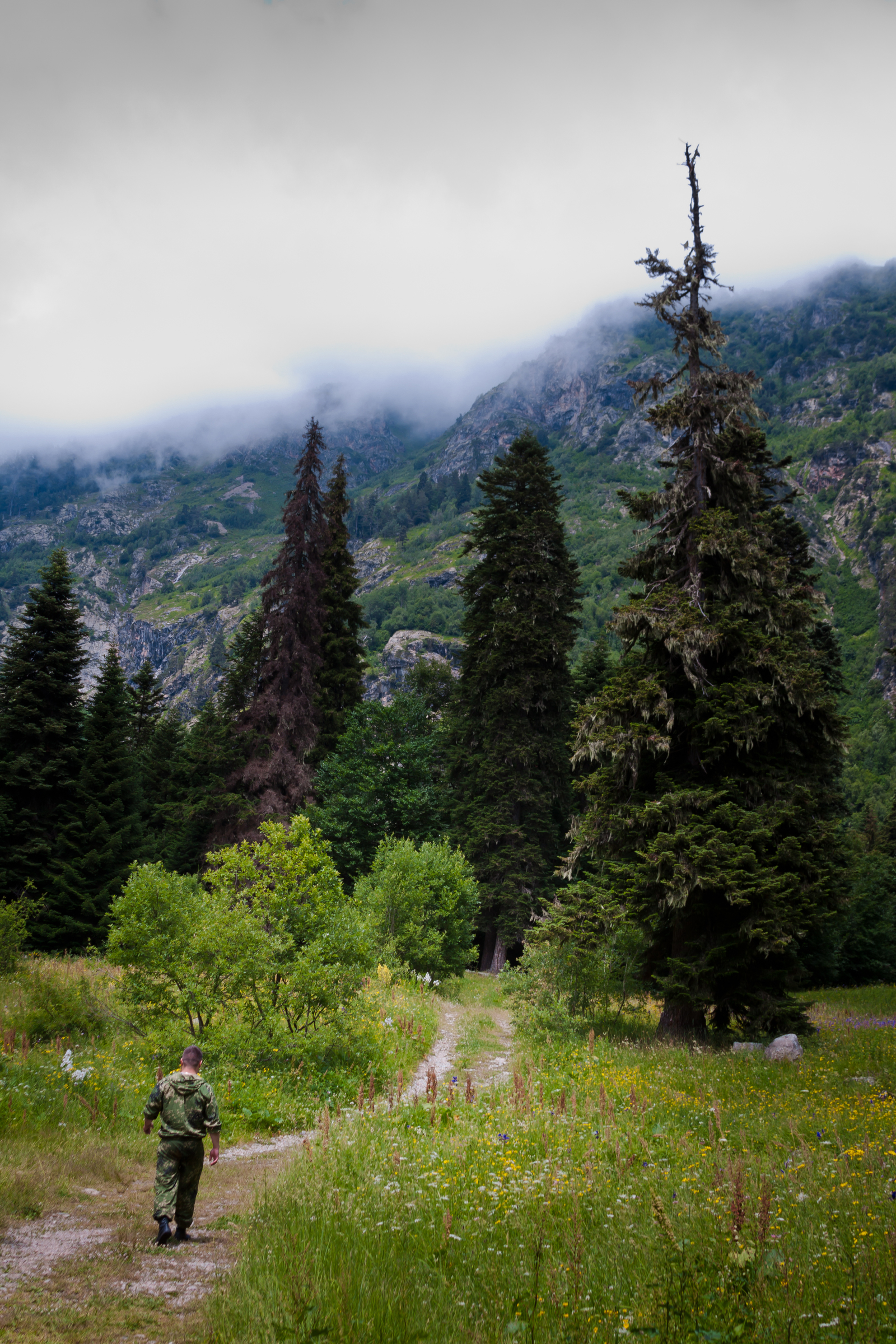 Gonachkhir gorge - My, , Gonachhir, Gonachkhir gorge, The mountains, Dombay, , , Karachay-Cherkessia, Video, Longpost