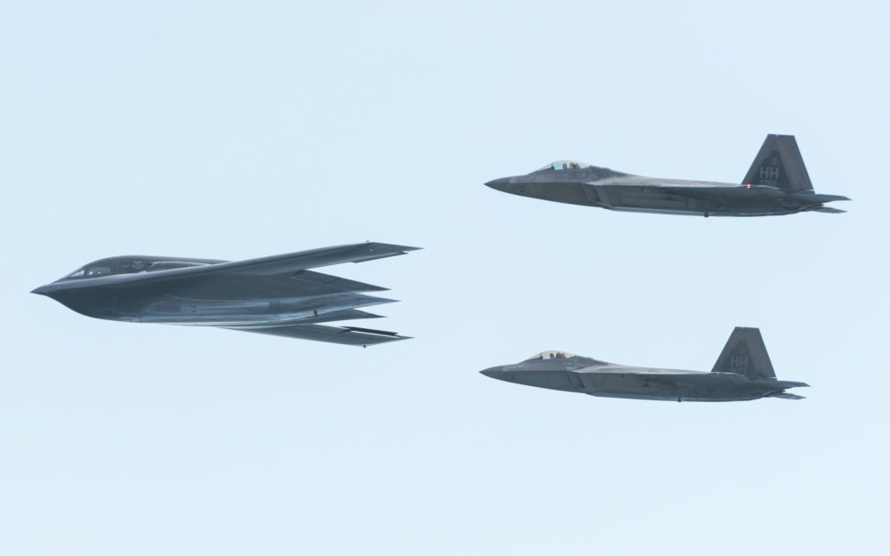 B-2 Spirit в 2019м - Northrop B-2 Spirit, Самолет, Бомбардировщик, Авиация, Длиннопост