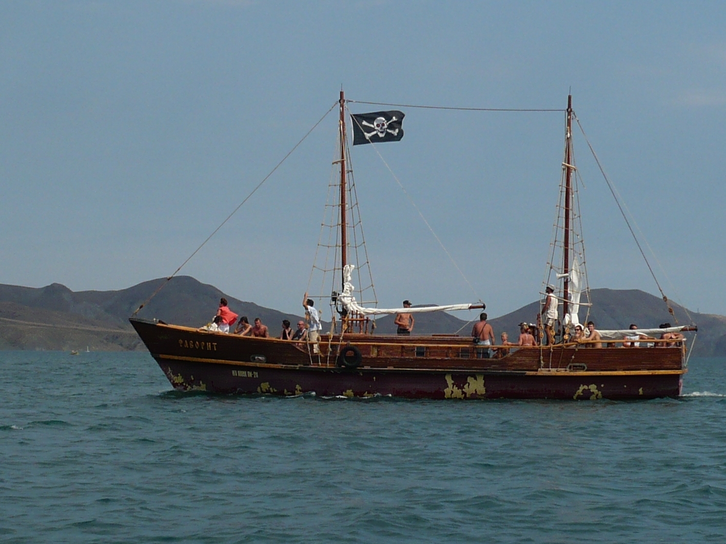 The ships - My, Crimea, Sea, Feodosia, Sevastopol, Koktebel, Ship, Longpost