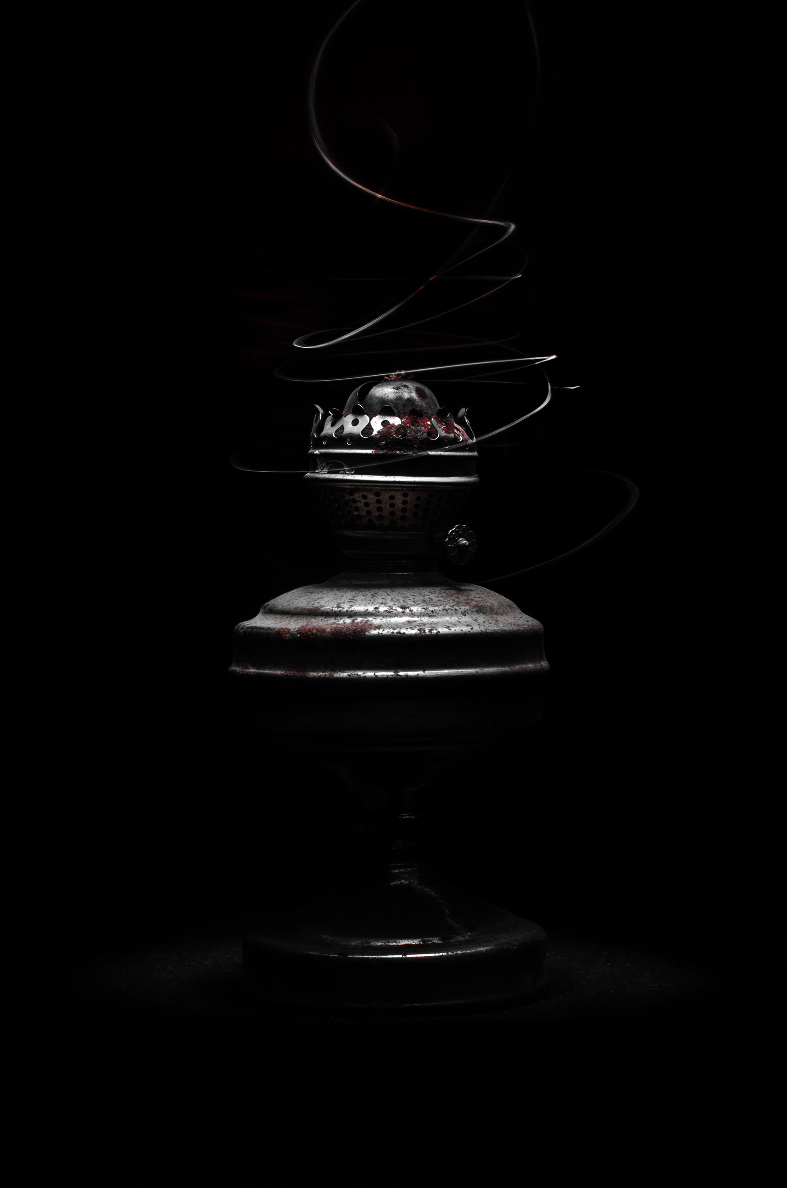 Found an old lamp - My, Havikozoki, Лампа, Long exposure, Longpost