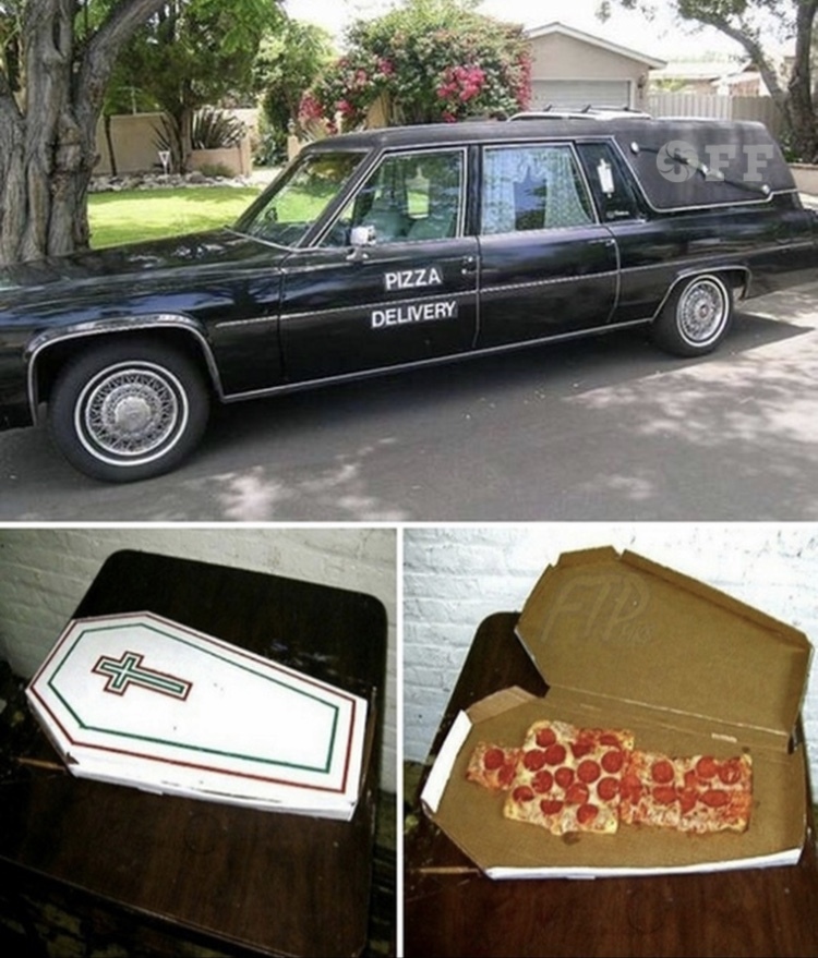 Pizza delivery - Pizza, Delivery, Images, Humor, Joke, Creative