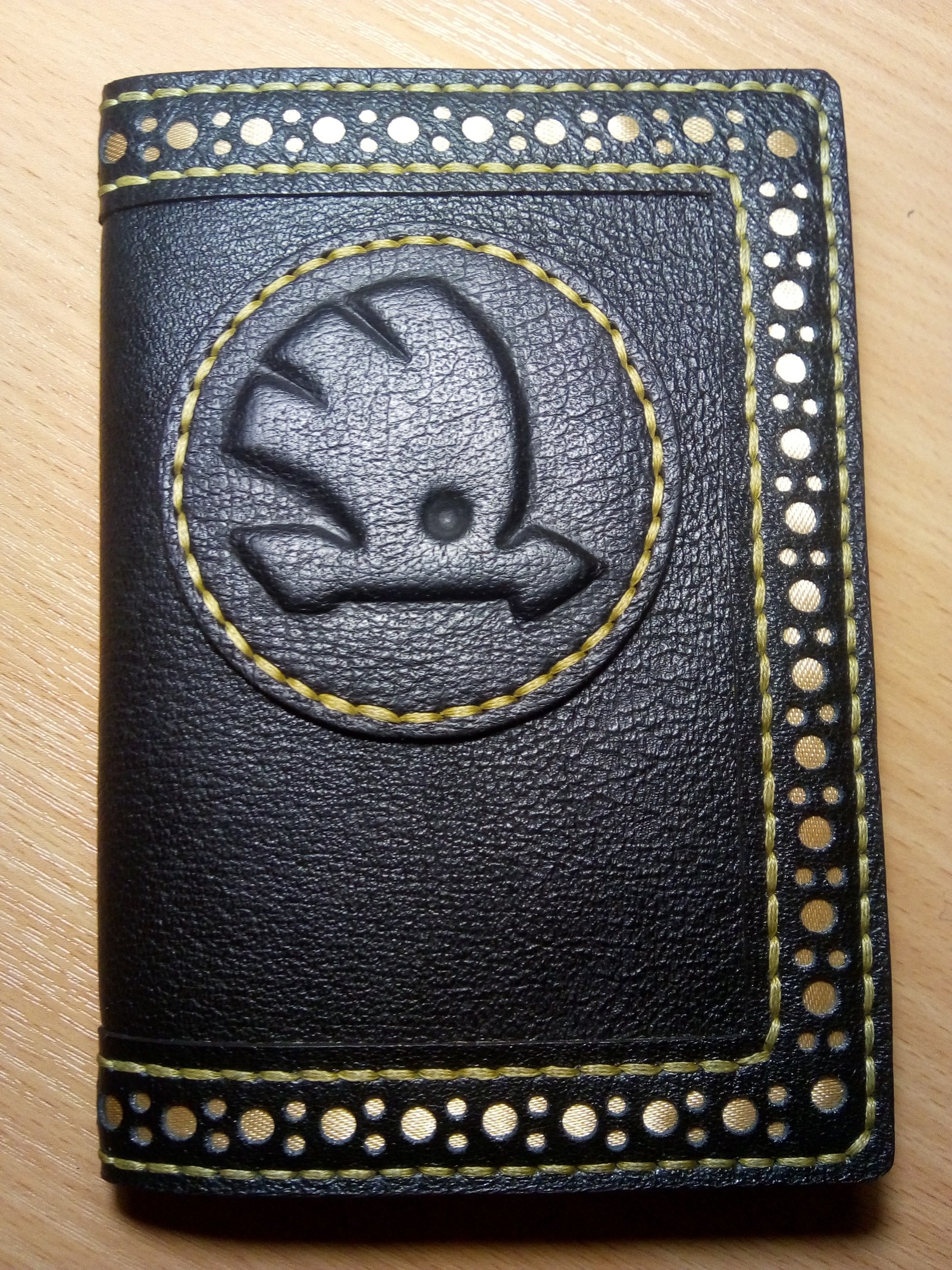 Leather wallet - Needlework, With your own hands, Leather products, Longpost