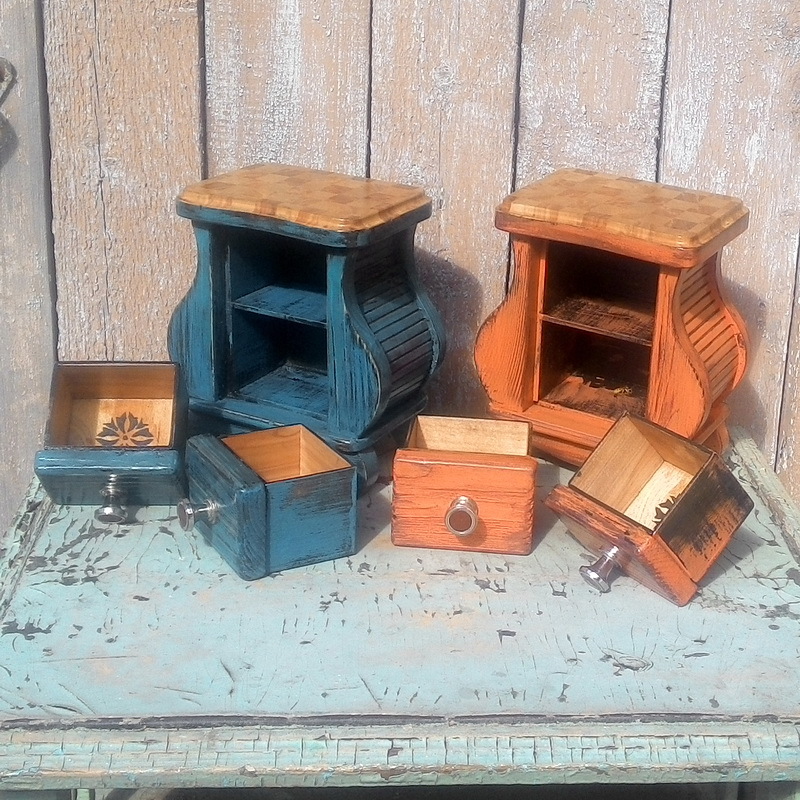 Color boxes for gifts - My, Casket, Wooden box, Longpost, Dresser, Mini