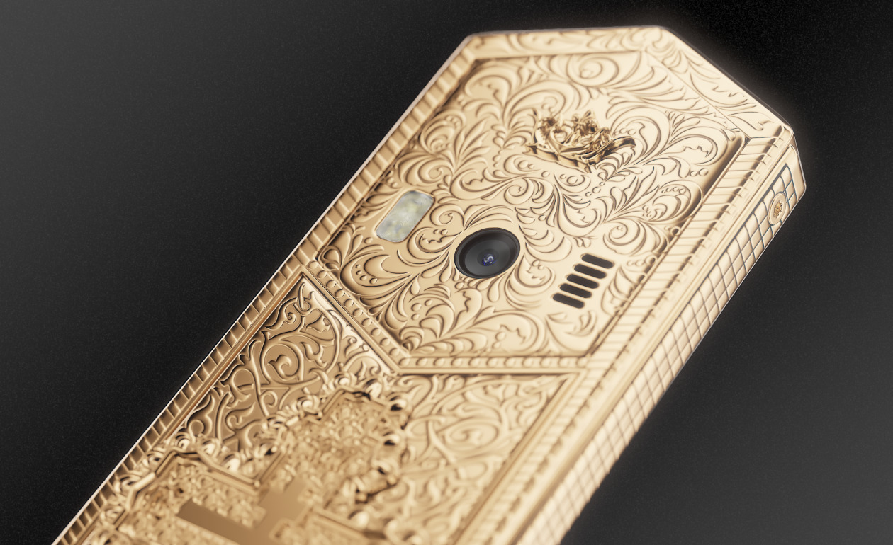 An Orthodox phone was created in Russia - Telephone, Gold, Orthodoxy, Longpost