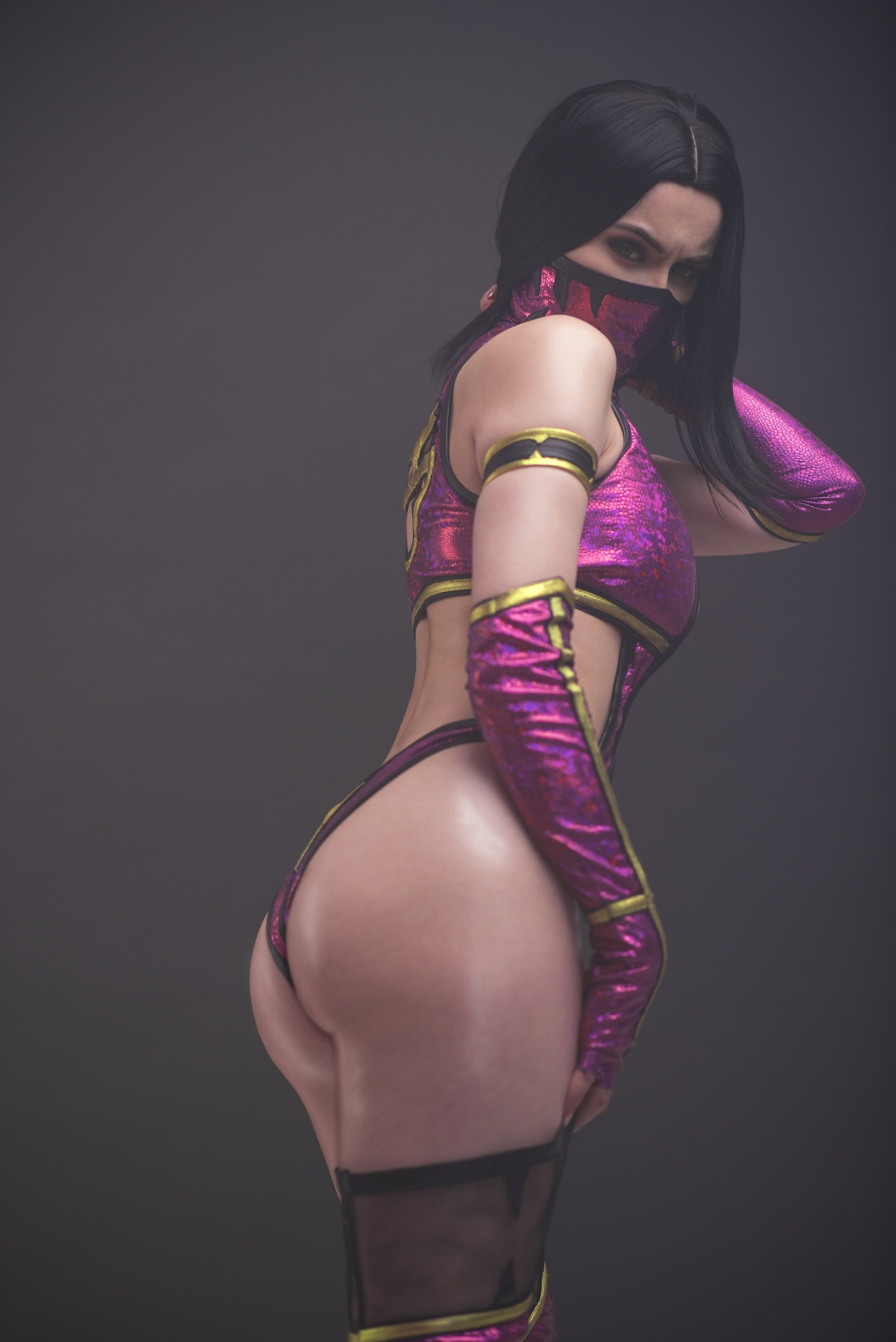 Mileena by Vvedenskaya - Cosplay, Russian cosplay, Mortal kombat, Milina, , Beautiful girl, Longpost