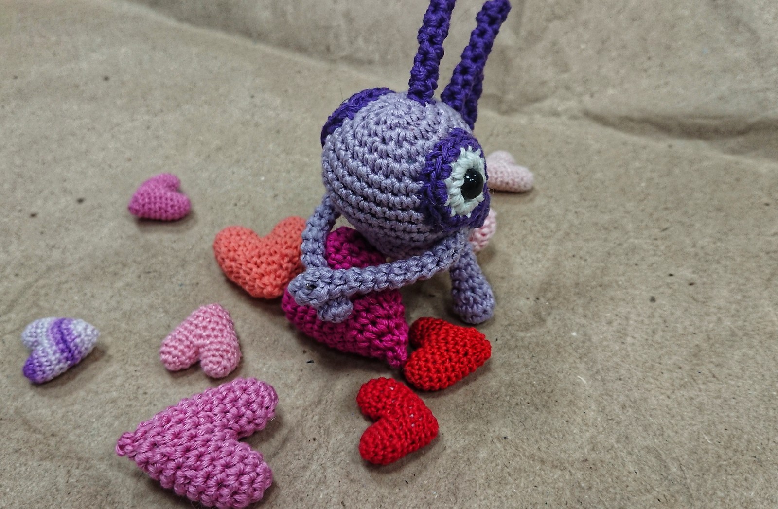 And murlocs are at the mercy of Love Fever :3 - My, Murlocs, Knitting, World of warcraft, The 14th of February, Valentine's Day, love fever, Longpost