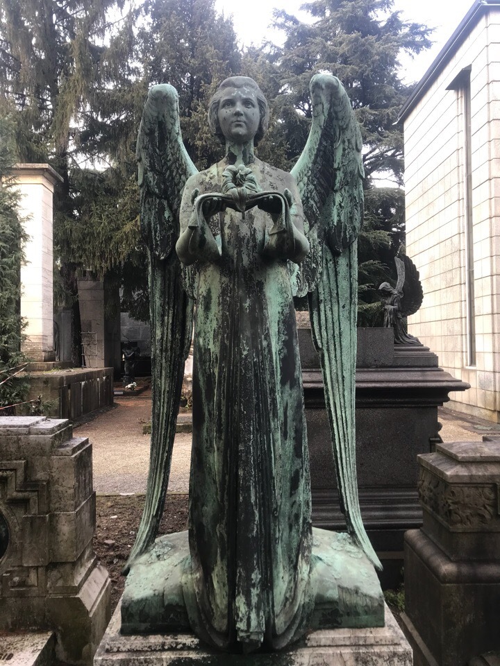 Cemetery in Milan | Cimitero Momumentale di Milano - My, Milan, Cemetery, , Longpost