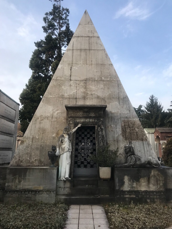 Cemetery in Milan | Cimitero Momumentale di Milano - My, Milan, Cemetery, , Longpost