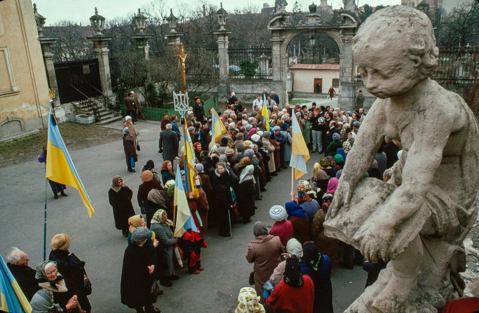 Львов 1990 год - Львов, СССР, Историческое фото, 90-е, Длиннопост