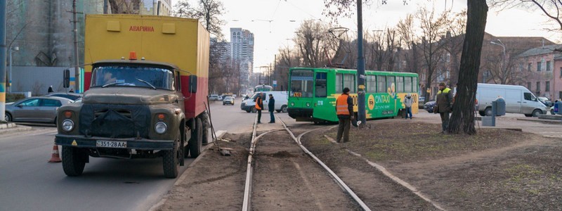 Worked. - My, Tram, Breaking, Rails, Dnipropetrovsk, Dnieper, The photo, Longpost